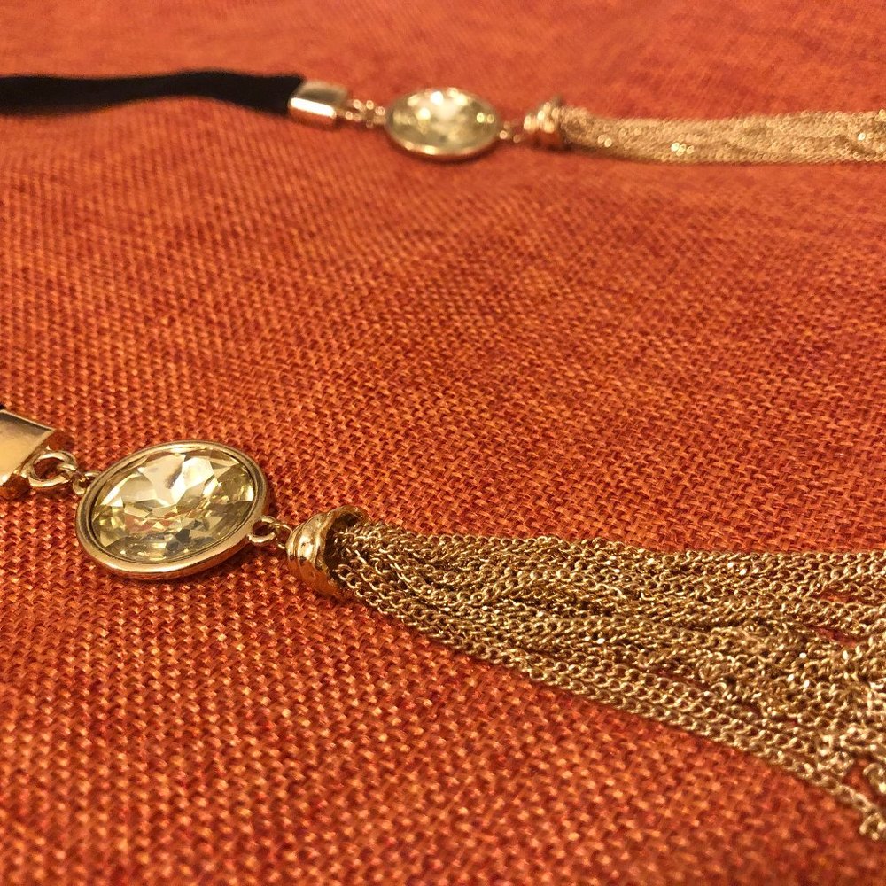 Black Velvet Choker Necklace